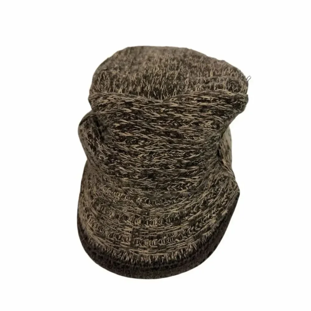 Baby Gap Brown Knit Baseball style hat M/L